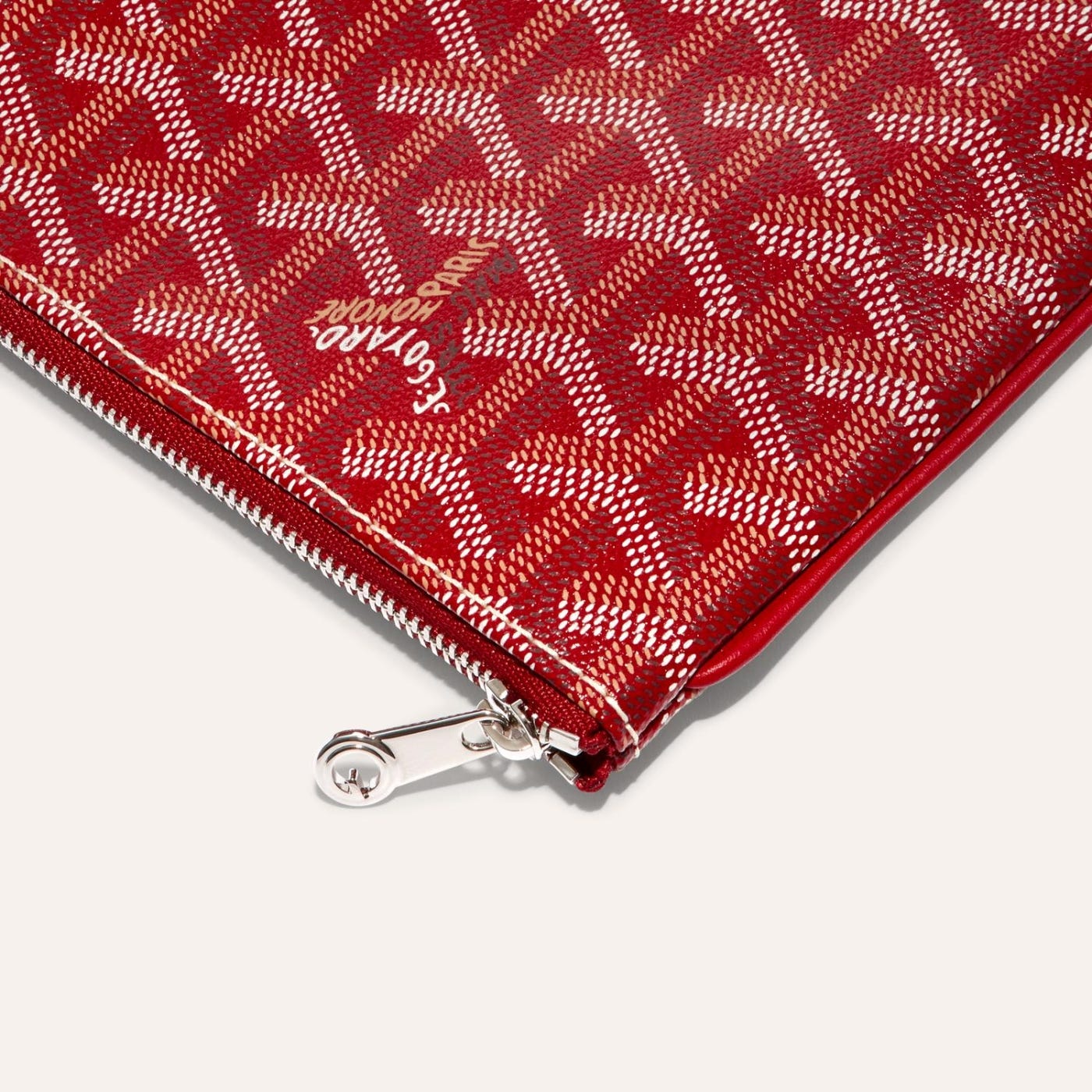 Goyard Senat MM Pouch Red - Image 3